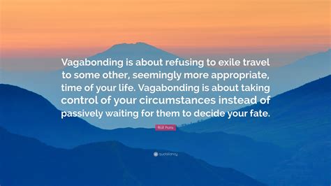 vagabonding quotes|More.